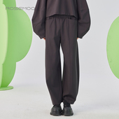 容子木ROSEMOO25春商场同款 微弹针织前口袋宽松长裤 RSS1KP110A