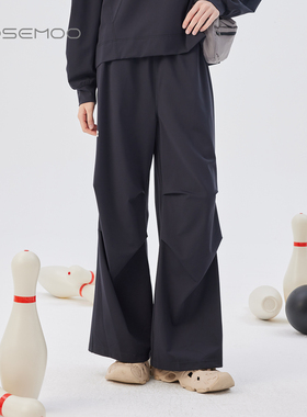 容子木ROSEMOO25秋商场同款柔软高弹针织面料伞兵裤RSS3KP268B