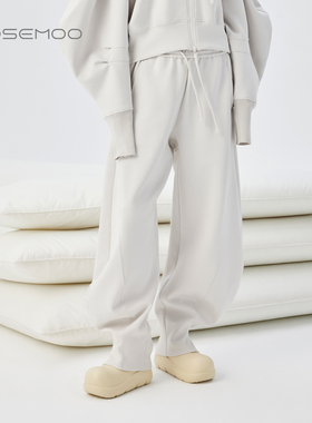 容子木ROSEMOO25冬【商场同款】棉感微弹收脚口长裤RSS4KC421D