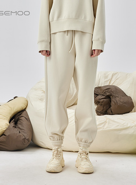 容子木ROSEMOO【商场同款】柔软双层针织小脚裤RMT4KC413D