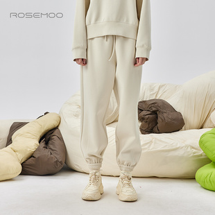 RMT4KC413D 柔软双层针织小脚裤 容子木ROSEMOO 商场同款