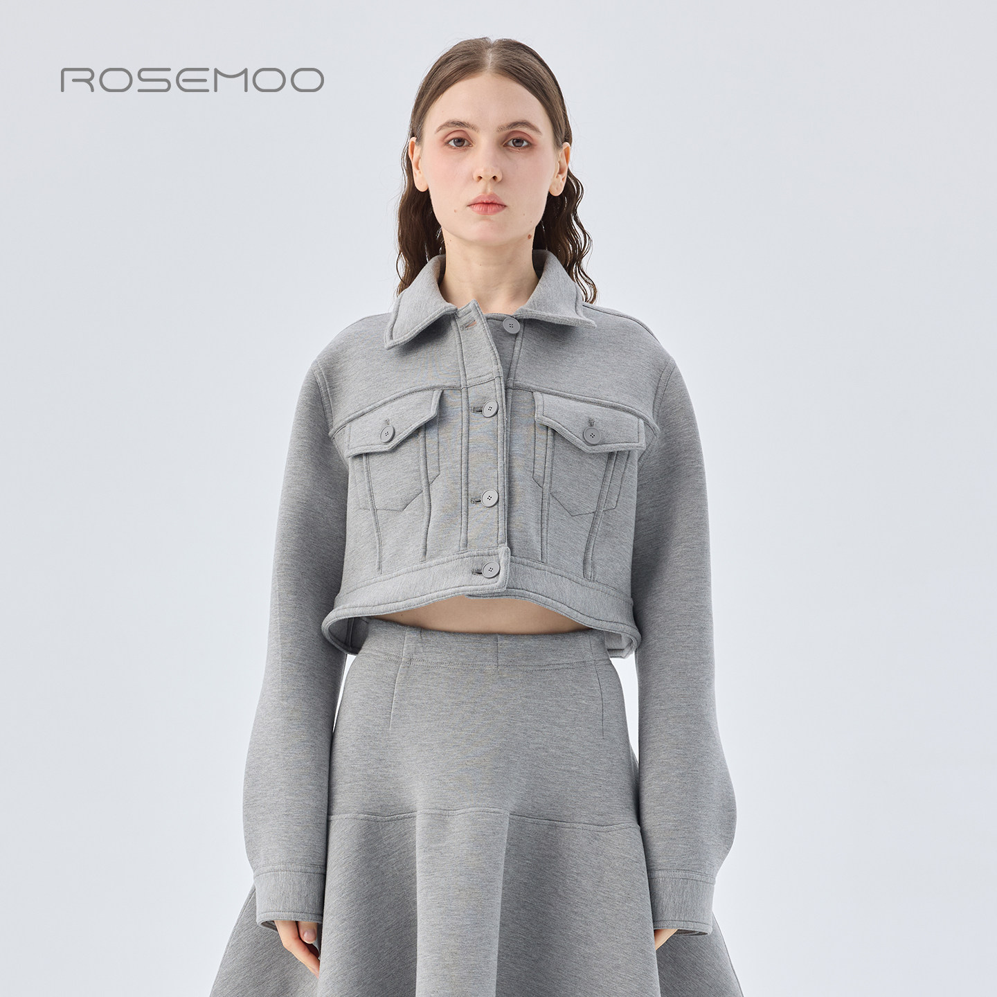 容子木ROSEMOO26春商场同款微弹任意捏造型鱼骨外套RWM1WP276B,女装/女士精品,短外套,淘宝优惠券,粉丝福利购,淘宝优惠卷