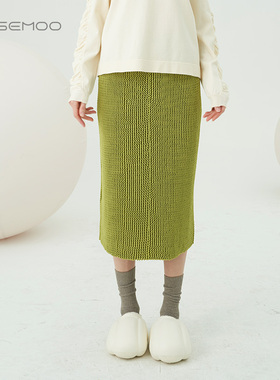 容子木ROSEMOO【商场同款】挺阔舒适亲肤半裙RMT3QP327C
