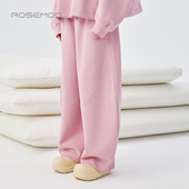 肌理感宽松松紧腰长裤 容子木ROSEMOO新款 商场同款 RWM1KC352C