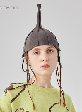 容子木ROSEMOO24年秋季新款亲肤尖尖帽RCL3HP338C