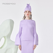 容子木ROSEMOO24年春新款 轻量感高弹套头毛织RCL1TP281B