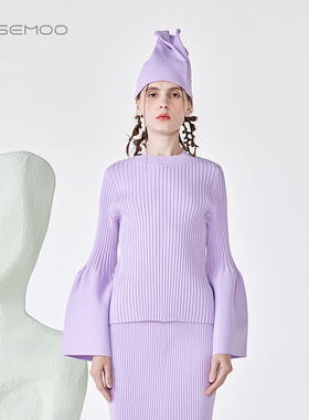 容子木ROSEMOO24年春新款轻量感高弹套头毛织RCL1TP281B