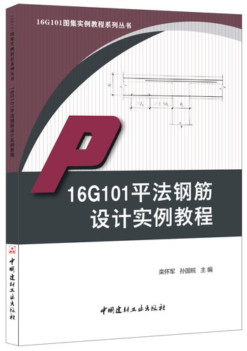 【正版现货】16G101平法钢筋设计实例教程·16G101图集实例教程系列丛书