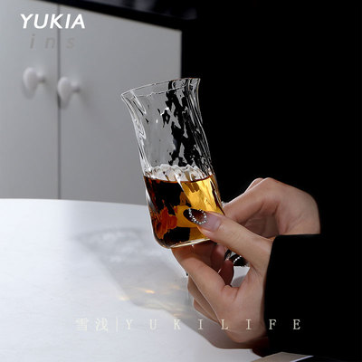 中古vintage日式侘寂酒杯玻璃杯