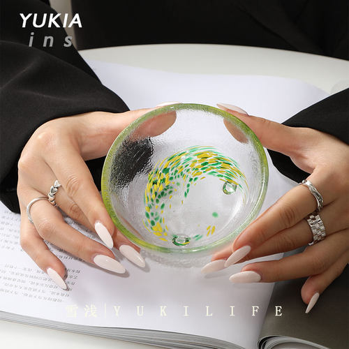 YUKI莫奈花园三足小碗