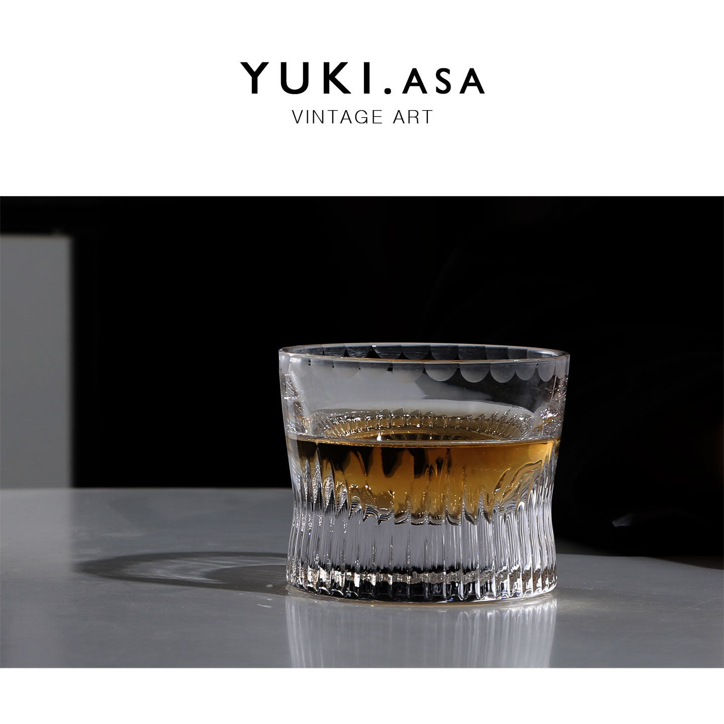 Yukiasa雪浅|正品吻吻杯 洋酒杯日式威士忌杯水杯子水晶玻璃酒杯