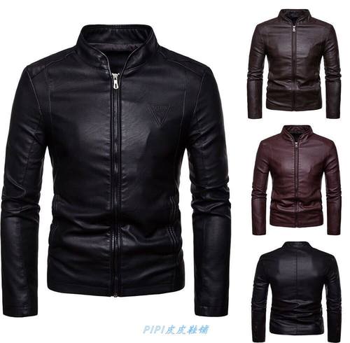 Winter Pu Leather Jacket Autumn Coat For men Jackets 皮衣