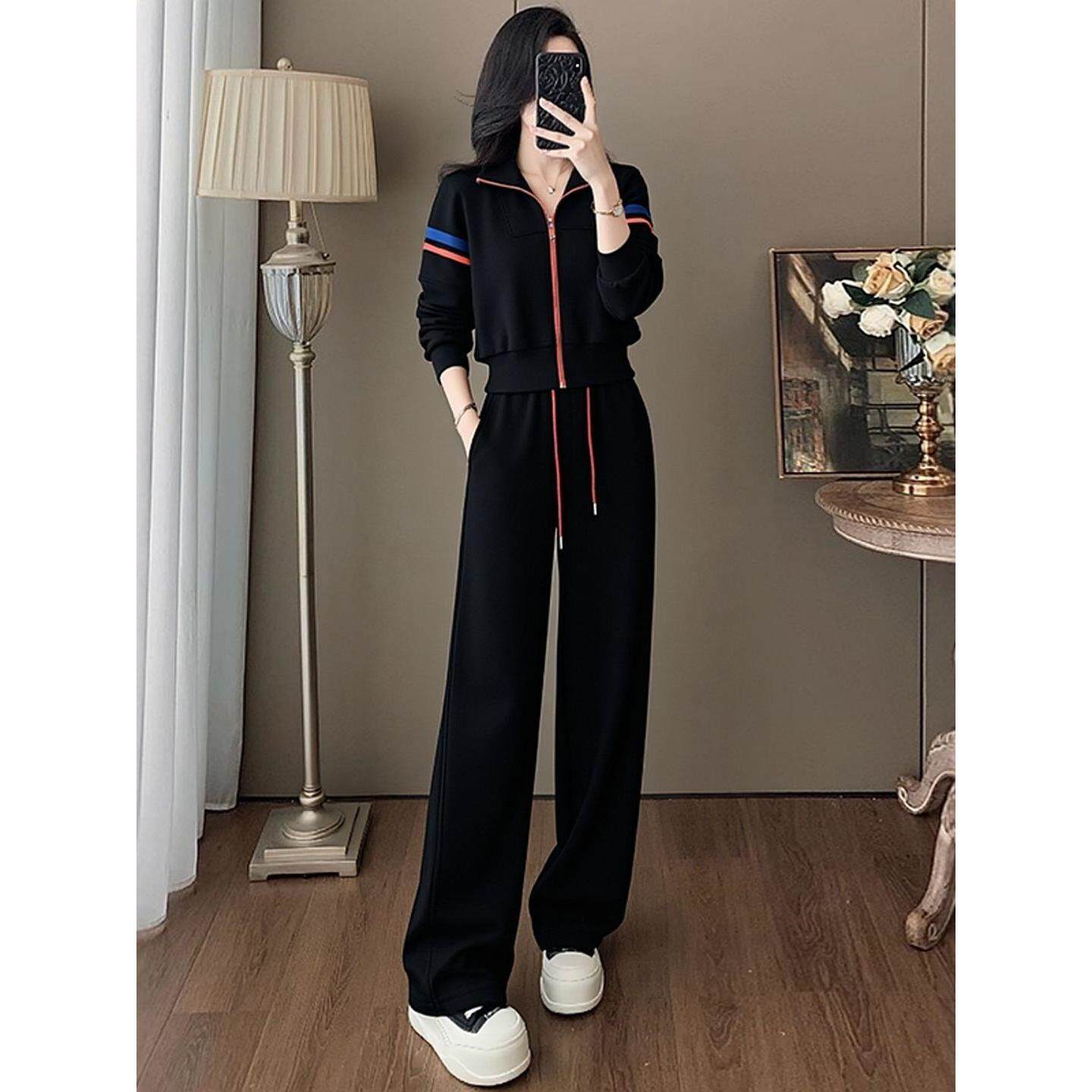JOYIASS春秋款设计感小众卫衣套装女2025年春秋洋气上衣气质运动