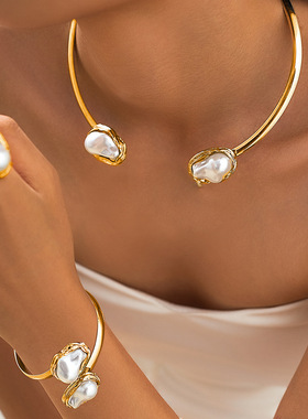 欧美简单异形巴洛克珍珠