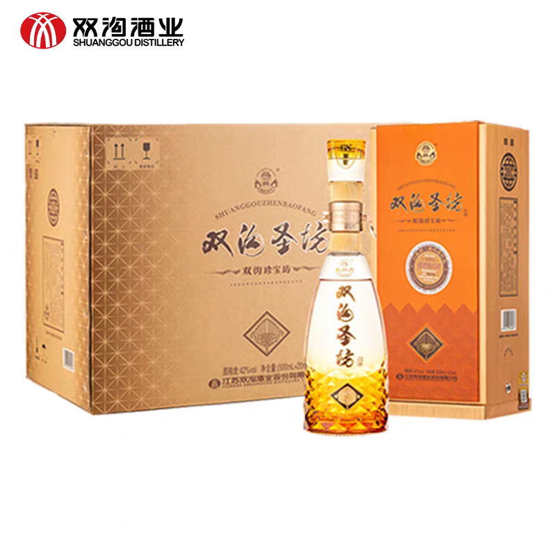 双沟圣坊46度520ml*6瓶浓香型宴请送礼白酒