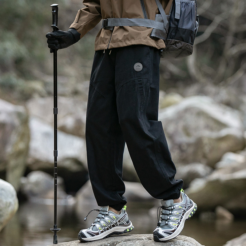 STA潮牌运动休闲薄款长裤速干男