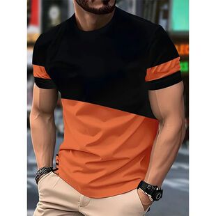 round neck printed 3d圆领印花短袖 sleeved short shirt 上衣