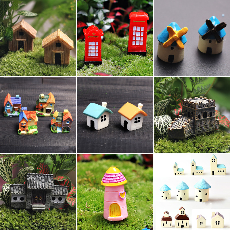 花盆房屋摆件菁娇别墅