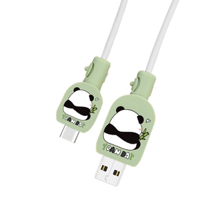 适用于安卓苹果充电器保护套iPhone17小米15vivoOPPO一加13/12真我数据线两端防折断套卡通硅胶印花可爱新款