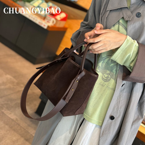 【品牌直营】手提菜篮子包水桶包