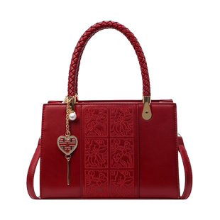 婚包大容量包包女大气平时可用红色结婚专用女包手提妈妈新娘挎包