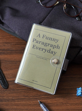 『言本文具』每日一句摘抄本 365天系列funny things日记本笔记本好词好句记录1184记事小本便携