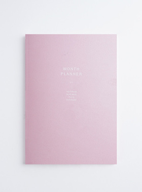 『可记11个月』每月计划本&日历本打卡 自填日期不过期 随身便携Month Planner时间计划学习自律月度行程1146