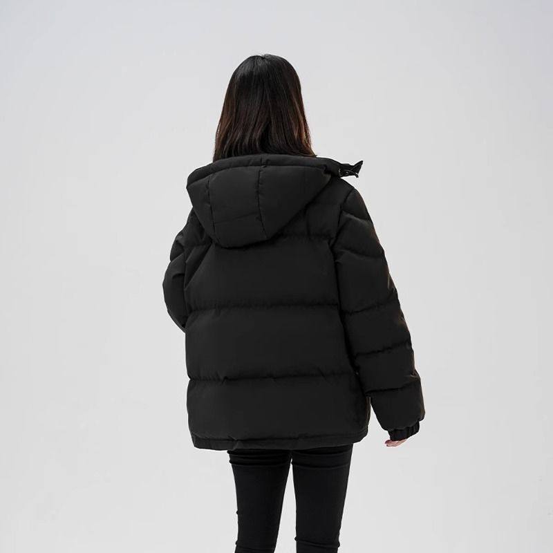 90白鹅绒羽绒服男女短款2025新款加厚立领面包情侣款宽松中戏外套,女装/女士精品,羽绒服,淘宝优惠券,粉丝福利购,淘宝优惠卷