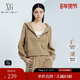 驼色短款 连帽外套女 秋季 新款 雪歌XJ307020A409长袖 短外套时尚