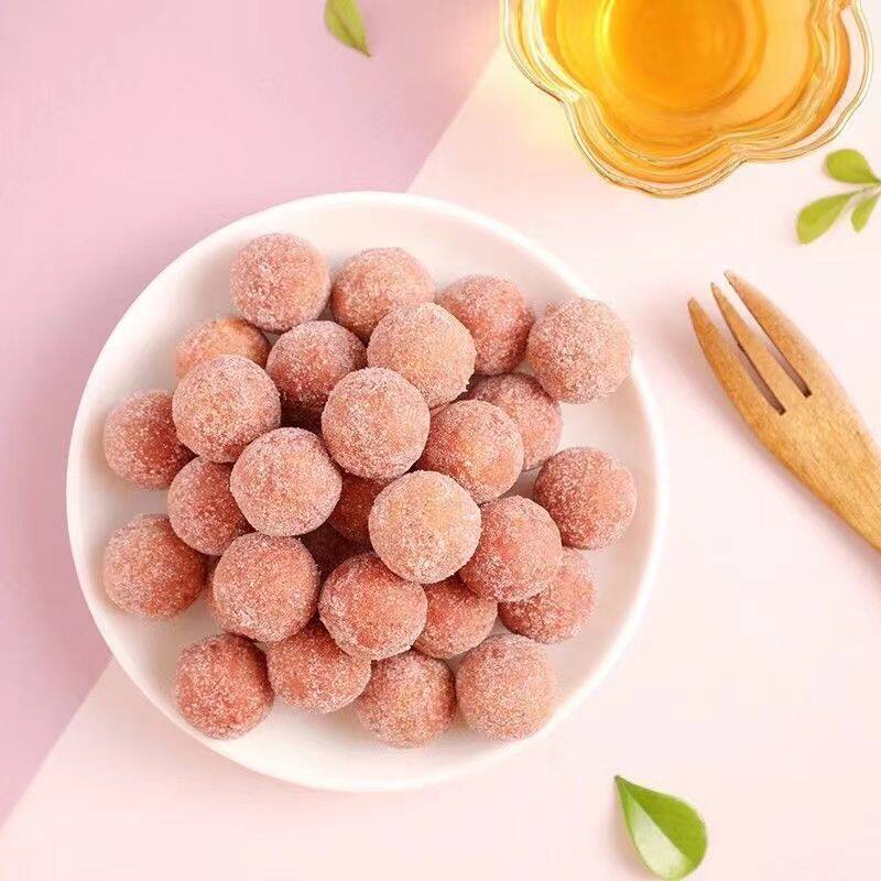 山楂雪丽球500g新鲜山楂制品雪丽球山楂条果丹皮蜜饯果脯零食50g