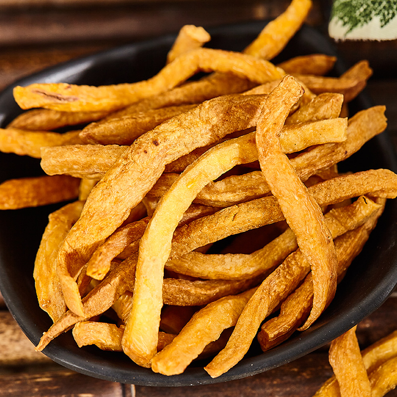 沙炒红薯条铁锅番薯条地瓜条番薯干休闲零食磨牙原味酥脆山芋干