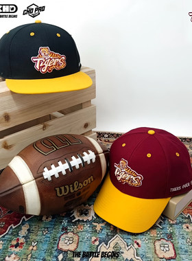 CHD×佛山兕虎橄榄球球迷纪念棒球帽春秋鸭舌帽户外男生女生 刺绣