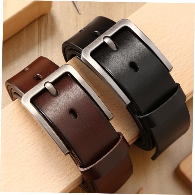 Belt Men Leather Belts for Men Strap trousers belt腰带皮带 1
