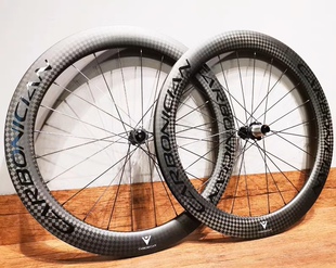 卡本仙 CARBONICIAN公路碟刹轮组60高开口真空刀轮 管胎碳轮 桶轴