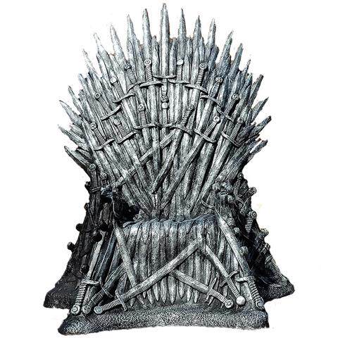 定制玻璃钢铁王座雕塑冰与火之歌电影主题游戏酒店椅子户外落地摆