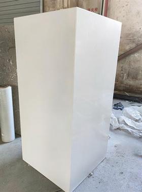 现代简约人造大理石底座基座落地雕塑摆台客厅酒店摆件装饰品