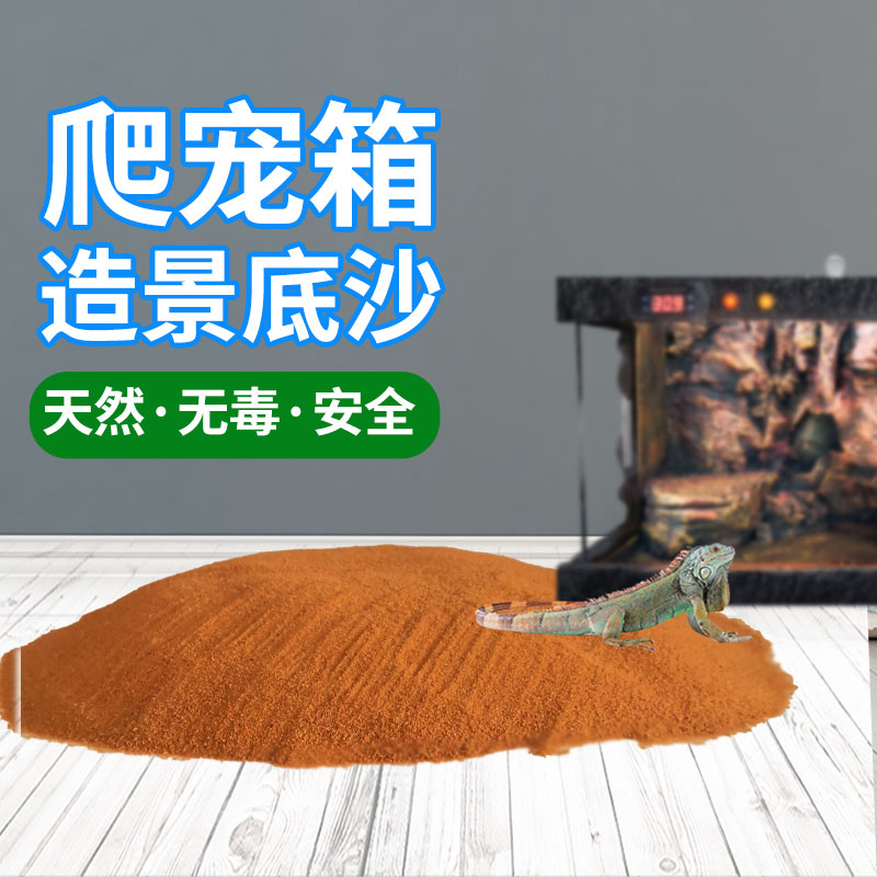 鱼缸底砂爬宠爬虫饲养箱装饰细沙蜥蜴守宫鬃狮蝎子白沙石头造景沙