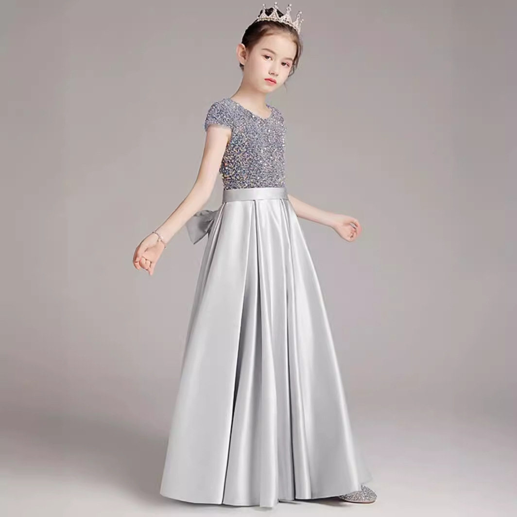 夏季灰色女童黑色礼服裙钢琴小提琴表演服管弦乐团合唱演出服弹力,童装/婴儿装/亲子装,套装,淘宝优惠券,粉丝福利购,淘宝优惠卷