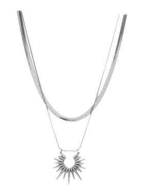 太阳神项链男女款潮流叠戴项链
