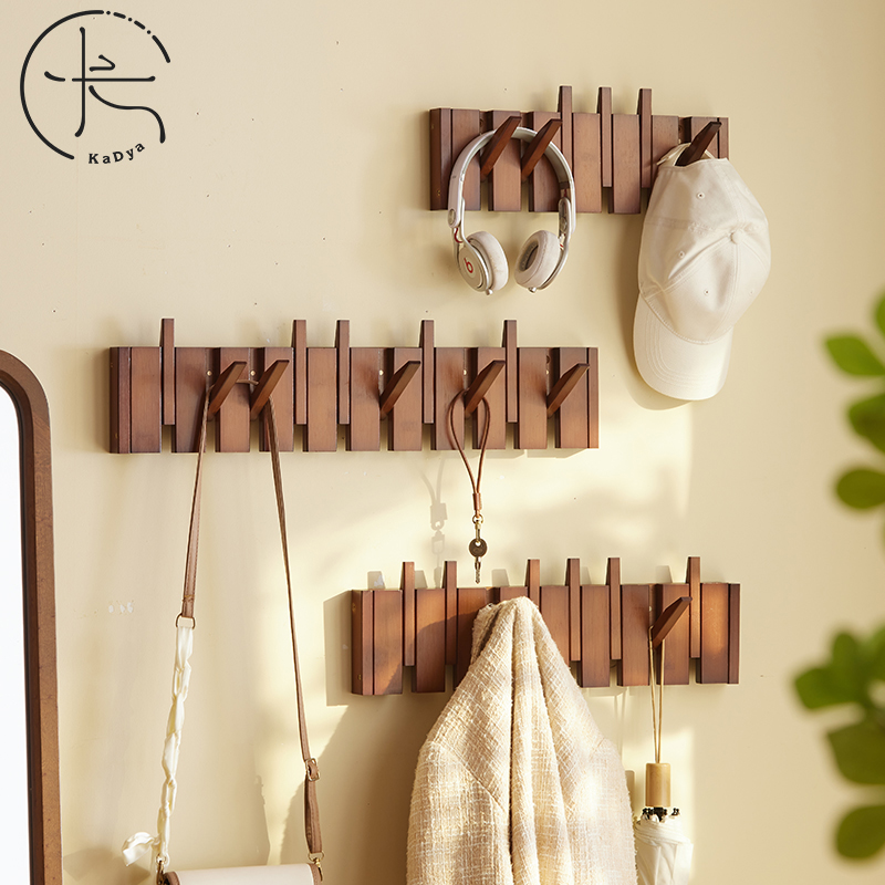 钢琴键挂衣架墙上壁挂架