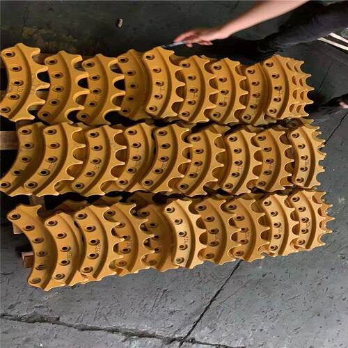 挖掘机履 带板徐ASJ0工X46065D65CA挖掘机引导轮E 钻机链条钩机链