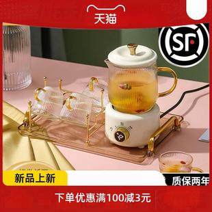 多功能家用全自动加厚玻璃迷你小型办公室煮茶器烧水煮茶壶