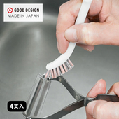 日本进口迷你缝隙刷多功能厨房水槽清洁刷保温杯盖刷子清洁神器