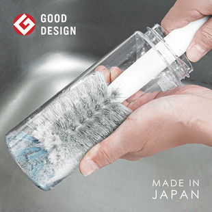 日本进口长柄杯刷奶瓶刷家用多功能清洁刷无死角小刷子洗杯子神器