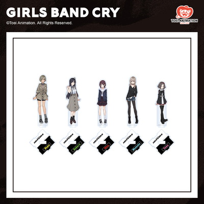 日本进品GirlsBandCry支架立牌