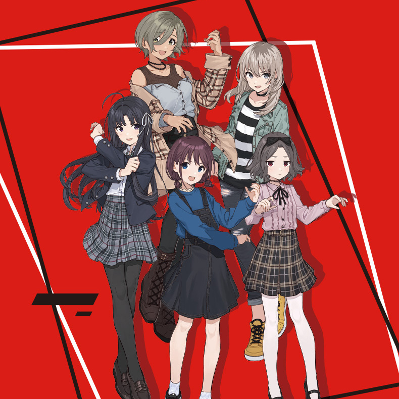 东映动画 GBC哭泣少女乐队 漫步系列手机支架 现货速发 正版周边