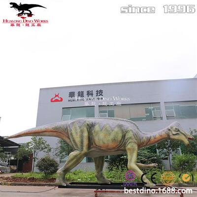自贡仿真恐龙制作基地仿真机械电动亚冠龙景区游乐园引流产品