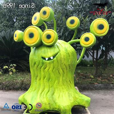 大型仿真拟人海草植物纯手工制作电动机械模型动态声音组合植被