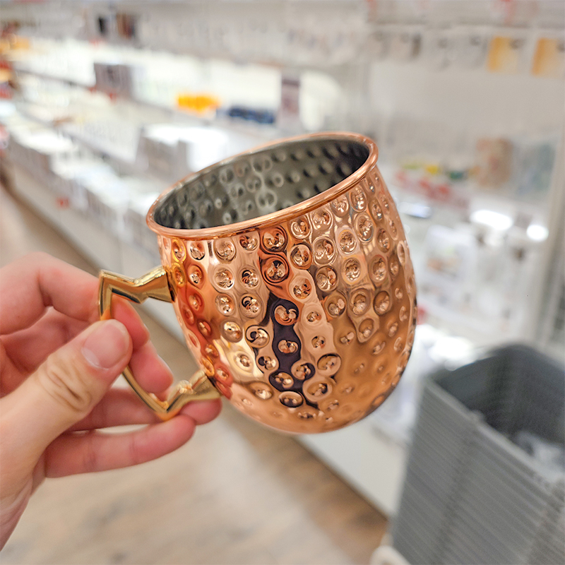 【精品自留款】304不锈钢鸡尾酒杯啤酒杯莫斯科螺子杯酒杯定制款