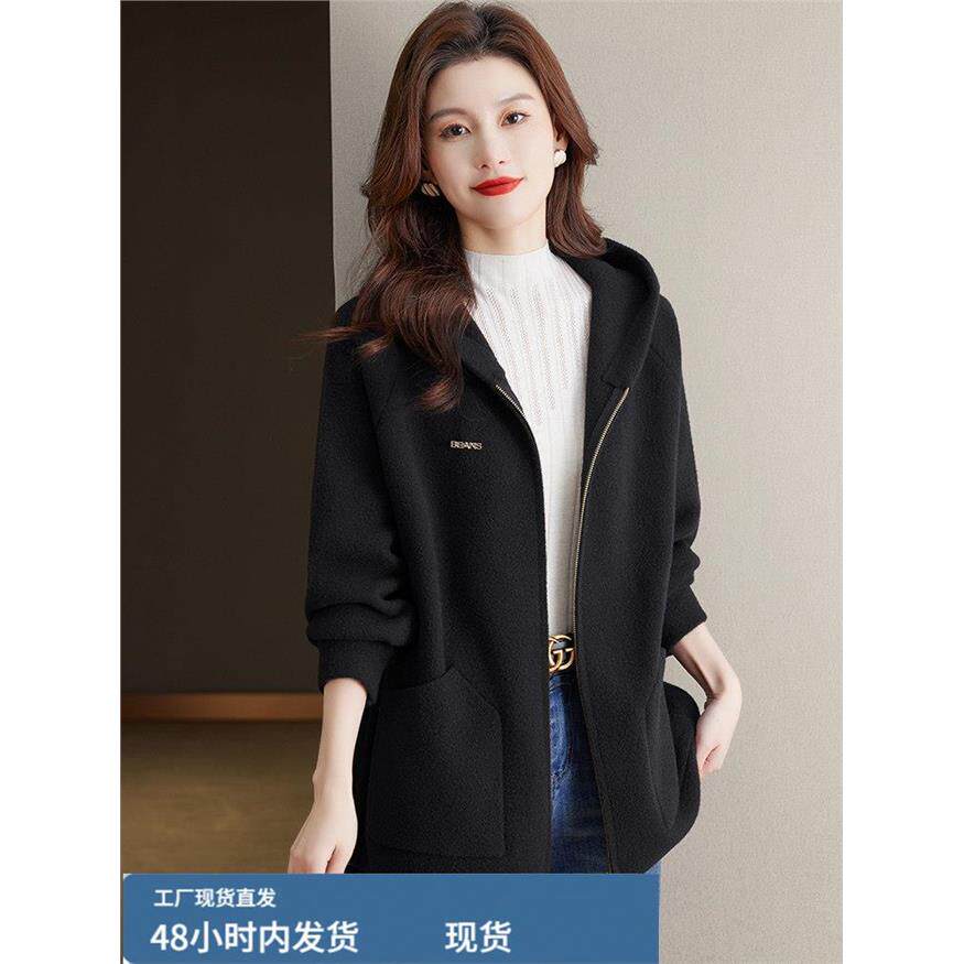 今年流行秋季大码卫衣外套春秋胖mm女士中长款棒球服2026新款爆款
